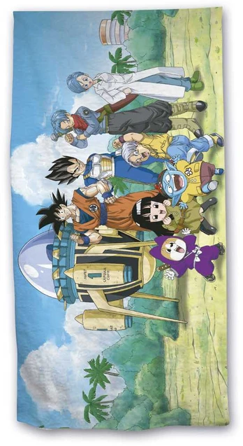 Toei Animation Dragon Ball Cotton beach towel
