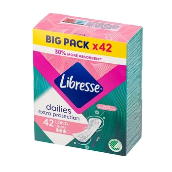 Įklotai LIBRESSE EXTRA PROTECTION LONG, 42 vnt.