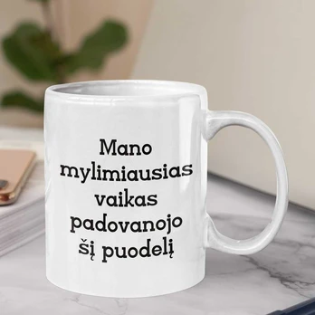 Puodelis "Mylimiausias vaikas"