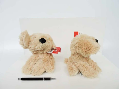 Beppe pliušinis šuo II sėdimas 16cm 13550 BEPPE