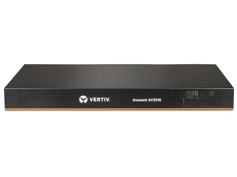 No Name Vertiv Avocent AV 3216 KVM switch Rack mounting Black
