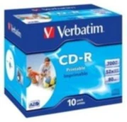 Verbatim 10ks CD-R 700MB 52x (Wide Printable)
