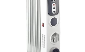 Tepalinis radiatorius HERVIN EQUIPMENT, 1500 W, 7 sekcijos, apšildomas plotas 20 m², su ventiliator kaina