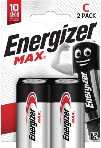 Energizer battery Max Alkaline C CHP2