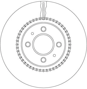 TRW DF6904 Brake Disc