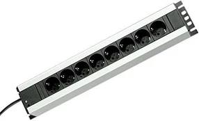 Rittal Steckdosenleiste 48,3cm 8fach be Schalter 16A