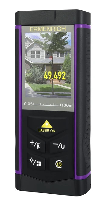 Ermenrich PRO LR100 lazerinis matuoklis, su kamera