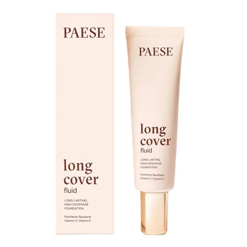 PAESE_Long Cover veido toninis kremas 1 Light Beige 30 ml