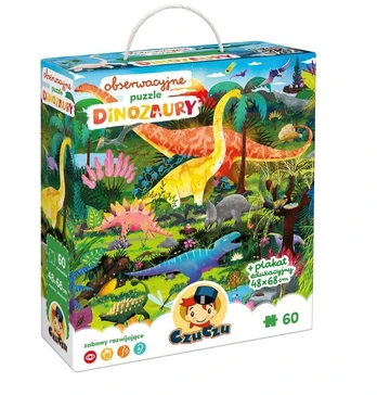 CzuCzu obserwacyjne puzzle Dinozaury 93174