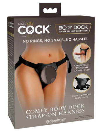 KING COCK ELITE - COMFY ADJUSTABLE HARNESS