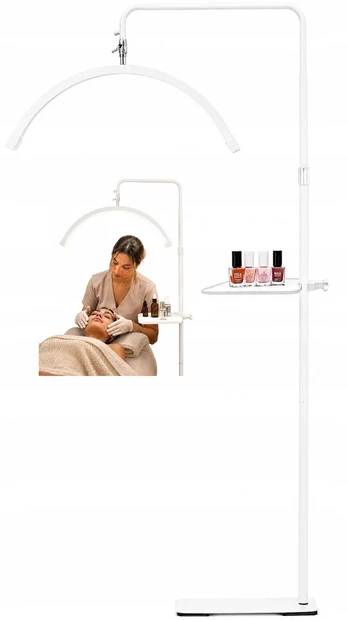 MichaelMarinelli LED kosmetinė besėkė stovima arkinė lempa 48 W 180 cm Marinelli / L80 / Balta