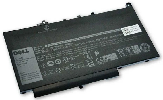 Dell Baterija, 42WHR, 3 Cell, Lithium Ion