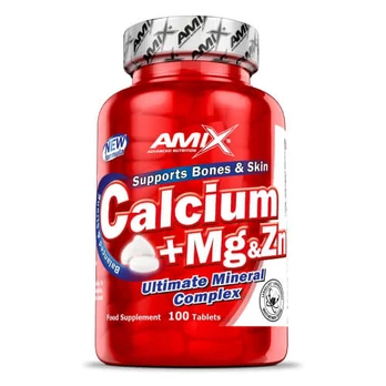 AMIX Calcium + Mg&amp;amp;Zn - 100 tabl.