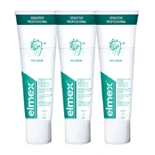 Elmex Toothpaste Sensitive Professional 3 x 75 ml 75ml Unisex kaina