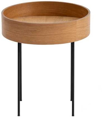 Šoninis stalas Ilo - Natural, Wooden