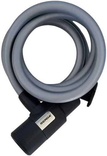 Dviračio užraktas Gerda Pilkas Flex 1500/12V OSFL0150012 B3V2XP