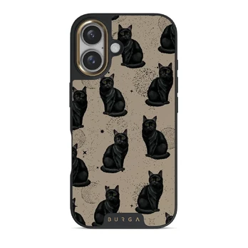 Salem - iPhone 16 Plus Case, Elite Dark (MagSafe) / Gold