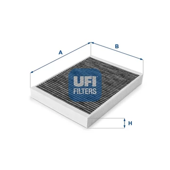 Filtras, salono oras UFI 54.166.00