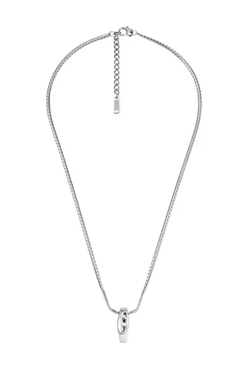 Diesel Modern Ring Pendant Necklace DX1644040