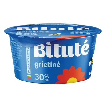 Grietinė BITUTĖ, 30% rieb., 200 g