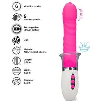 ARMONY - LIBERTY VIBRATOR - THRUSTING WITH TONGUE
