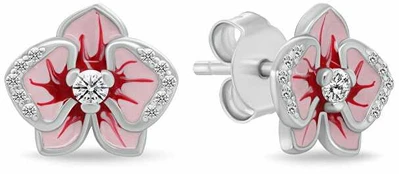 Brilio Silver Charming sidabrinis earrings Flowers EA1223WP