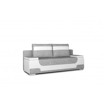Sofa - lova Area su patalynės dėže pilka, Berlin 01, Soft 17