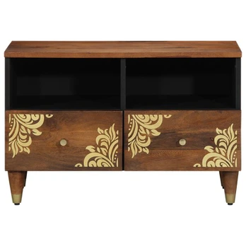 TV staliukas 70x33x46 cm Solidus mango medis