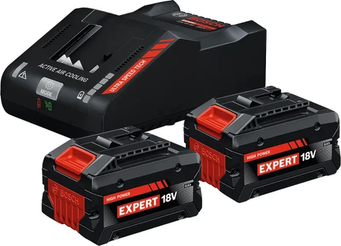 Bosch Starter Set 2xEXBA18V-80, EXAL 18V-160, CT