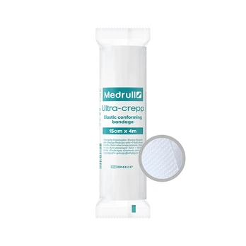 Medrull elastinis fiksuojantis tvarstis Ultra-crepp 15 cm x 4 m