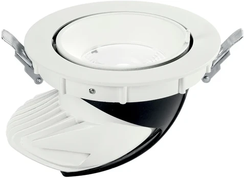 20W LED įleidžiamas šviestuvas DELTA, baltas, 3000K
