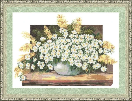 Siuvinėjimo rinkinys „Elegancija“ (28 x 41 cm)