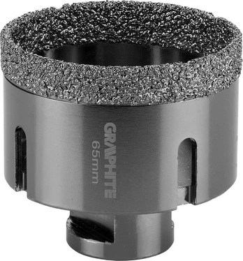 Grąžtas Graphite Grafitas DEIMANTINĖ SKULĖ 65 MM X M14 55H314 GRAFITAS