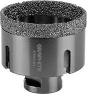 Grąžtas Graphite Grafitas DEIMANTINĖ SKULĖ 65 MM X M14 55H314 GRAFITAS kaina