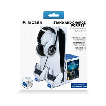 Priedai BigBen Stand And Charge PS5