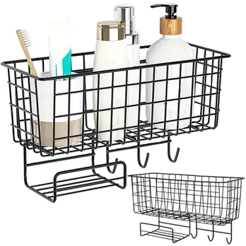 Verk Group Shelf kitchen organiser container loft pendant 3 x hooks handles