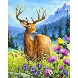 Deimantinis paveikslas Noble Deer WD2496