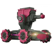 RC žaislinis tankas šaudantis kulkom Mech Legend NQD