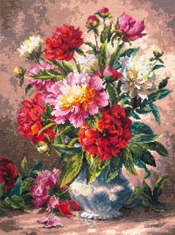 Siuvinėjimo rinkinys Magic Needle Peonies 40-69