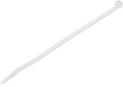 StarTech 1000 PACK 8 CABLE TIES -Baltas/NYLON ZIP TIE WRAPS UL TAA