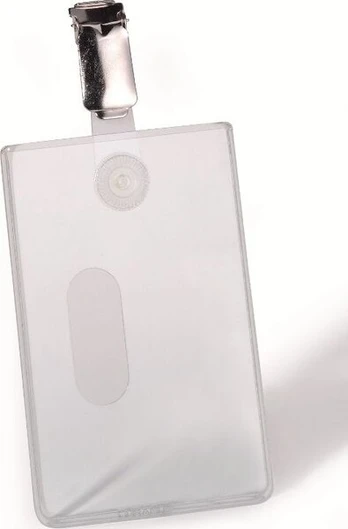 Id kortelės laikiklis su klipsu Durable 8112 - 25 vnt.