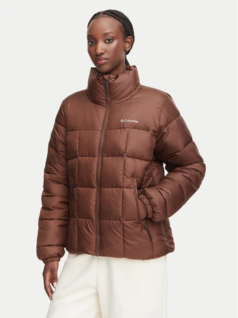 Columbia Žieminė striukė Puffect™ III Full Zip 2171251 Ruda Regular Fit