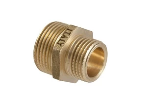 Tarpmovė 112S, TDM Brass, ¾" x ½", išorinis sriegis