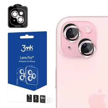 3mk Lens Protection Pro Rožinė do Apple iPhone 15