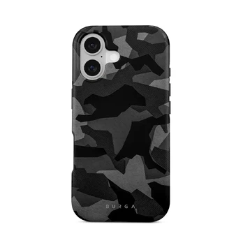Night Black Camouflage - iPhone 17 Case, Tough (MagSafe) / N/A