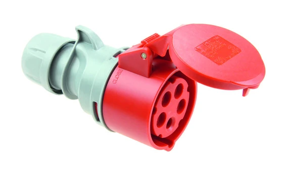 Pce PLUG FORWARD 16A/5P/400V TSHARK IP44
