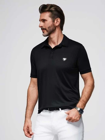 Orange Men's Polo Shirt - Oranžinis