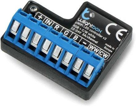 BleBox wLightBox v3 - LED valdiklis RGBW WiFi - Android / iOS programėlė