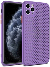Topt Breath Apple iPhone 12 Mini dėklas telefonui violetinės spalvos