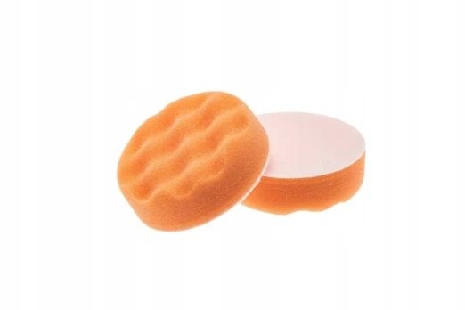 Flexipads 80mm Orange Waffle Evo+ poliravimo kempinė